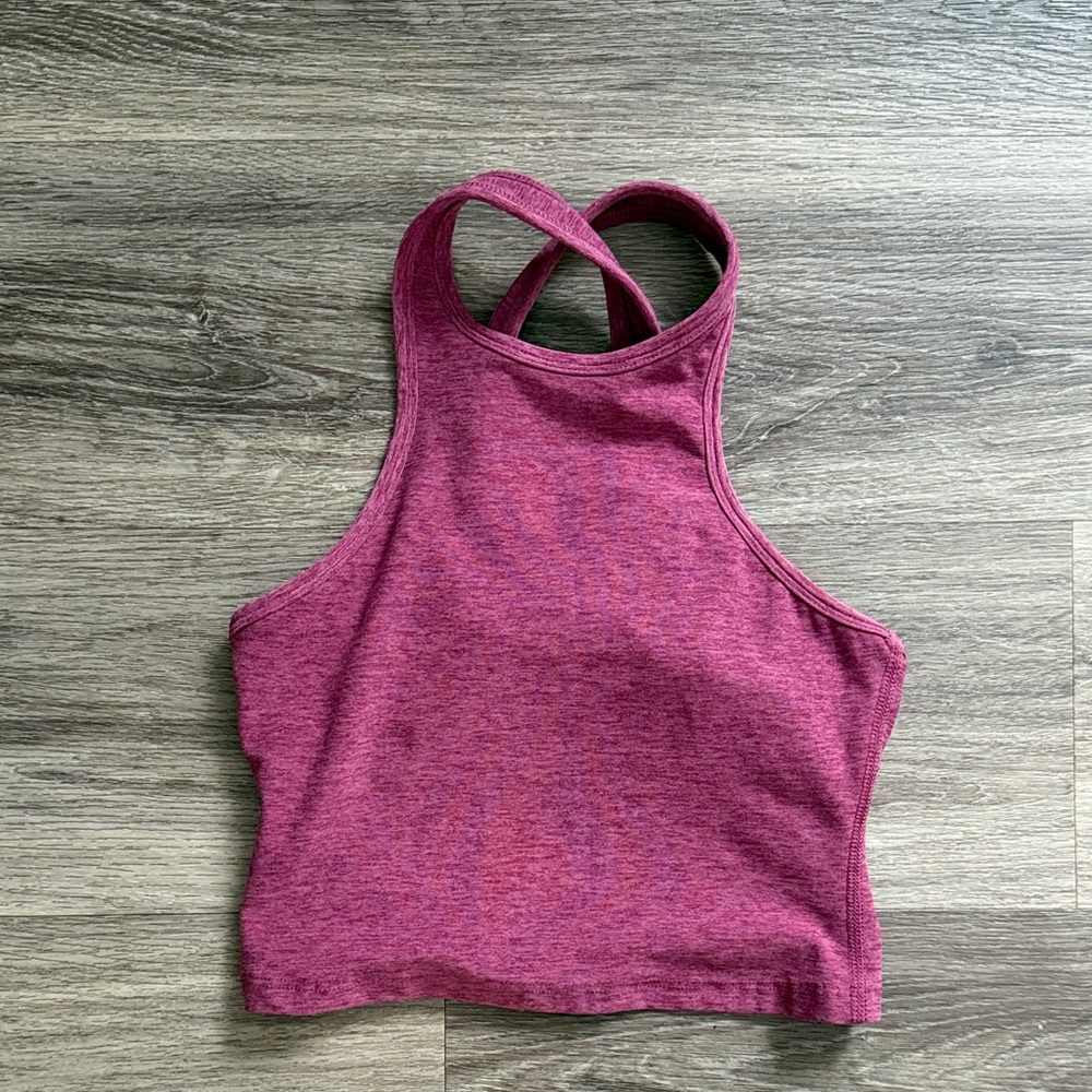 Beyond Yoga Berry Racerback Top Women’s athletic Tank Size XS